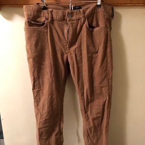 Banana Republic Brushed Traveler Pants Skinny Fit